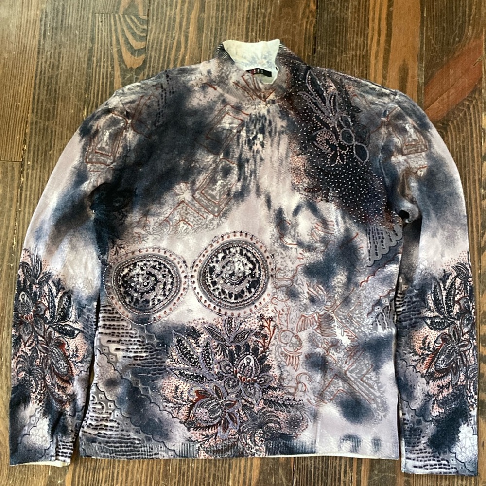 Cyrus Beaded Turtleneck